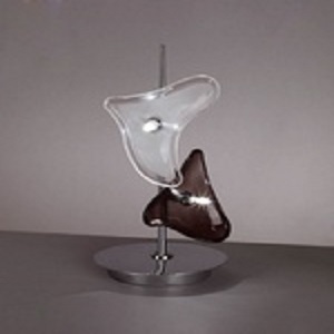 SOBREMESA CROMO CRISTAL