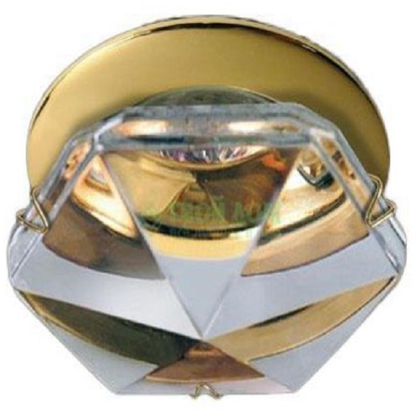 Empotrable Fijo Oro Cristal