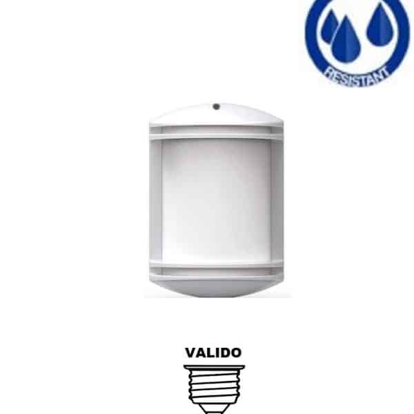Aplique Pared Exterior Resina