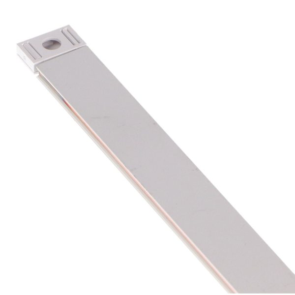 Carril Magnético 5Mm - 2 Metros - Blanco Mate