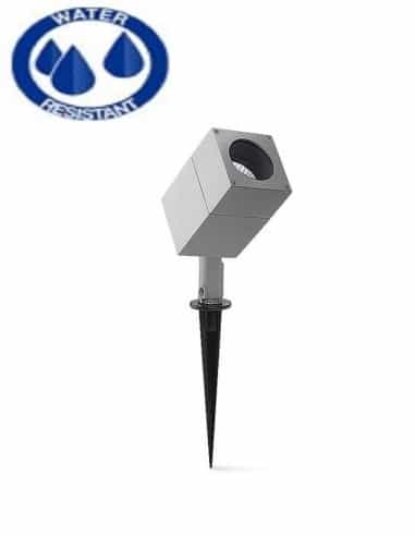 Pica Suelo Exterior Plata Gu10