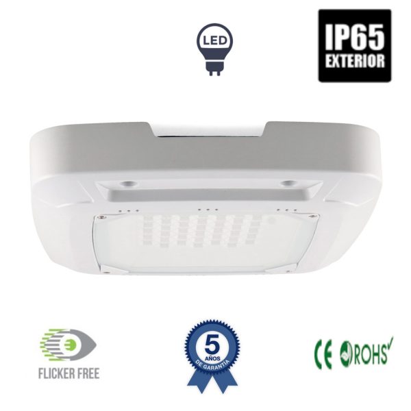 Foco LED Especial Gasolineras 50 y 100 Watios