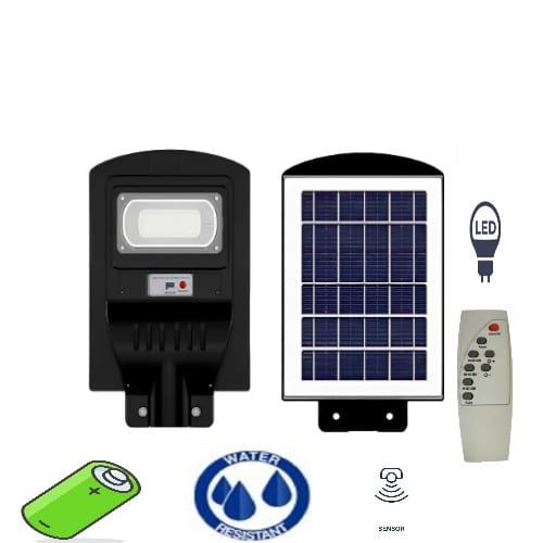 Farola TiendadeLED 20w solar fabricada en ABS