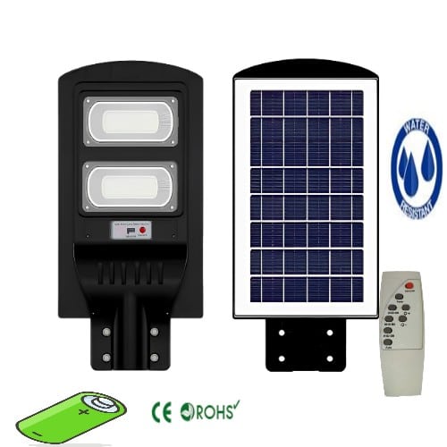 Farola LED 40w solar fabricada en ABS